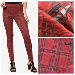 Sanctuary Grease Plaid Leggings